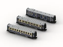 Bavarian Express Train (Moc-Pack) (8w)