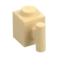 Brick Special 1 x 1 with Handle / Tan