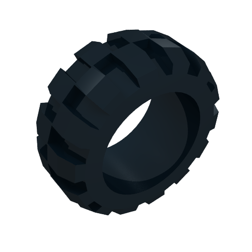 Lego Tyre 30 x 20 Solid Balloon