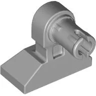 Leg Mechanical, Droid with Technic Pin - Short [Short Indent] / Light Bluish Gray