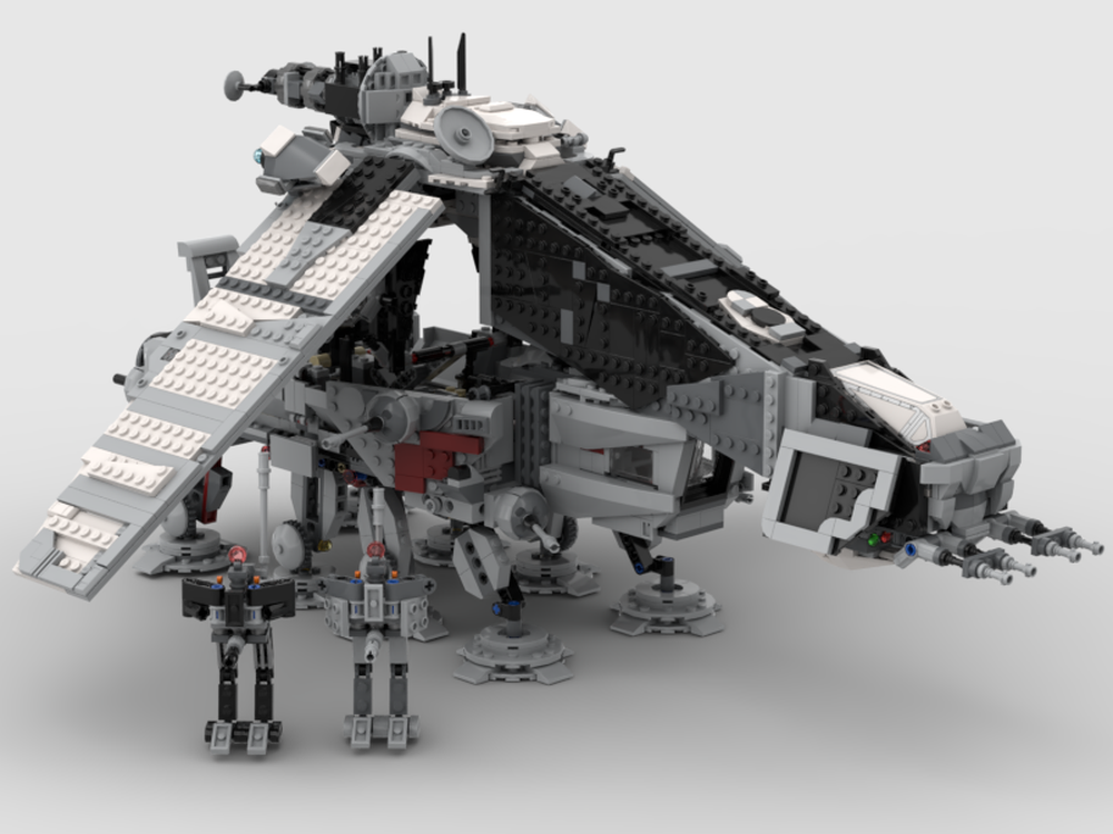 Lego Dropship and AT-TE and 2 AT-RT,BEST allt build,only for 200$