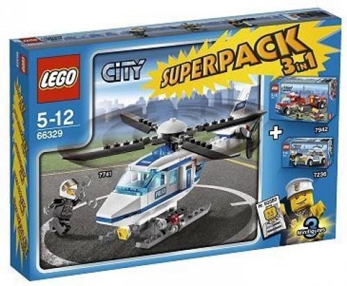 Lego City Super Pack 3 in 1