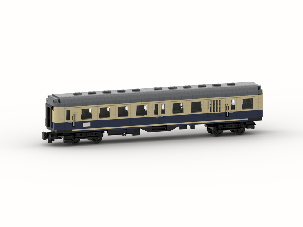 Lego Driving Trailer "Eilzugwagen Byl 421" 2nd Class (8w)