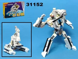 Transformer Perceptor/Microscope using LEGO Creator 31152: Space Astronaut