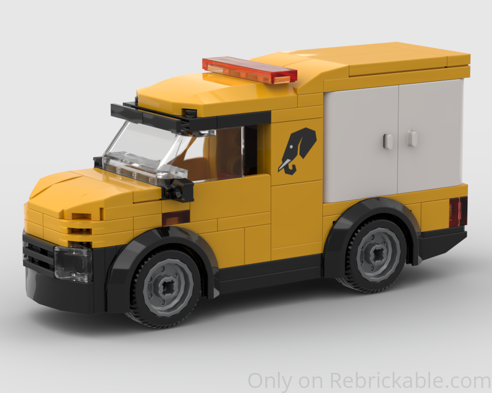 Lego Construction Utility Van