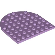 Plate 8 x 8 with Rounded End / Lavender