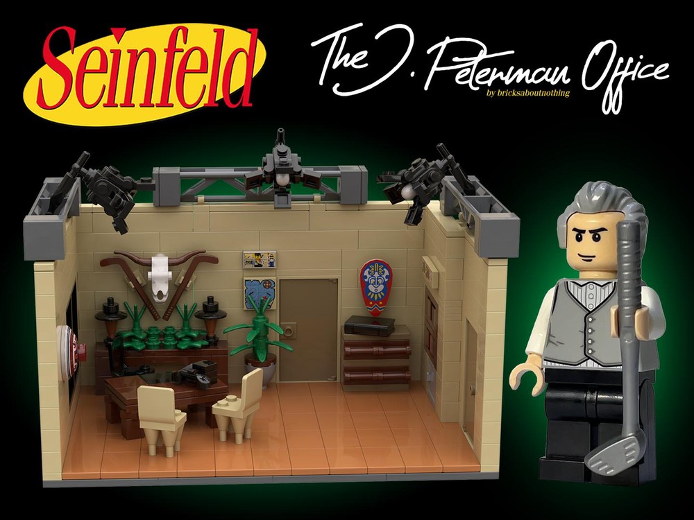 Lego Seinfeld - The J. Peterman Office
