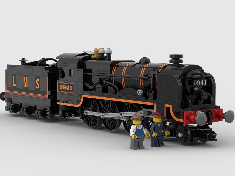 Lego LMS 6P Patriot Class Locomotive