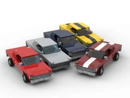 1966 Bowtie Nova - Set of Five Colors