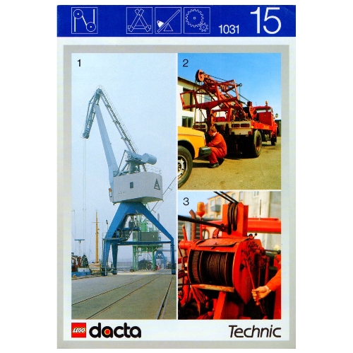 Lego Activity Booklet 15 - Cranes - Set 1030 / [No Color/Any Color]