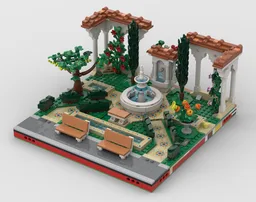 Fountain Garden 10359 - MODULAR - MILS PLATE