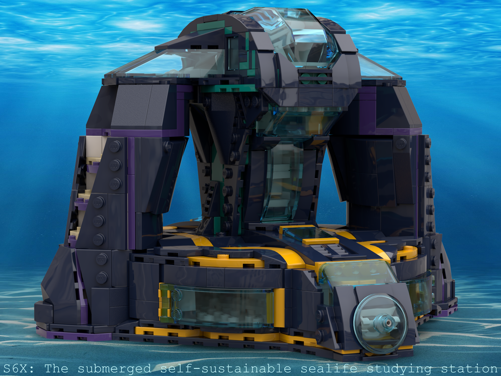 Lego S6X: the Submerged Self-Sustainable Sealife Studying Station