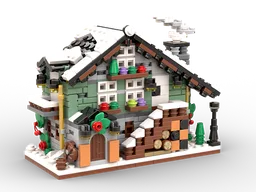 Winter Chalet mini - Piggy bank
