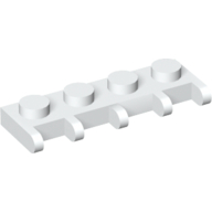 Lego Hinge Vehicle Roof Holder 1 x 4 / White
