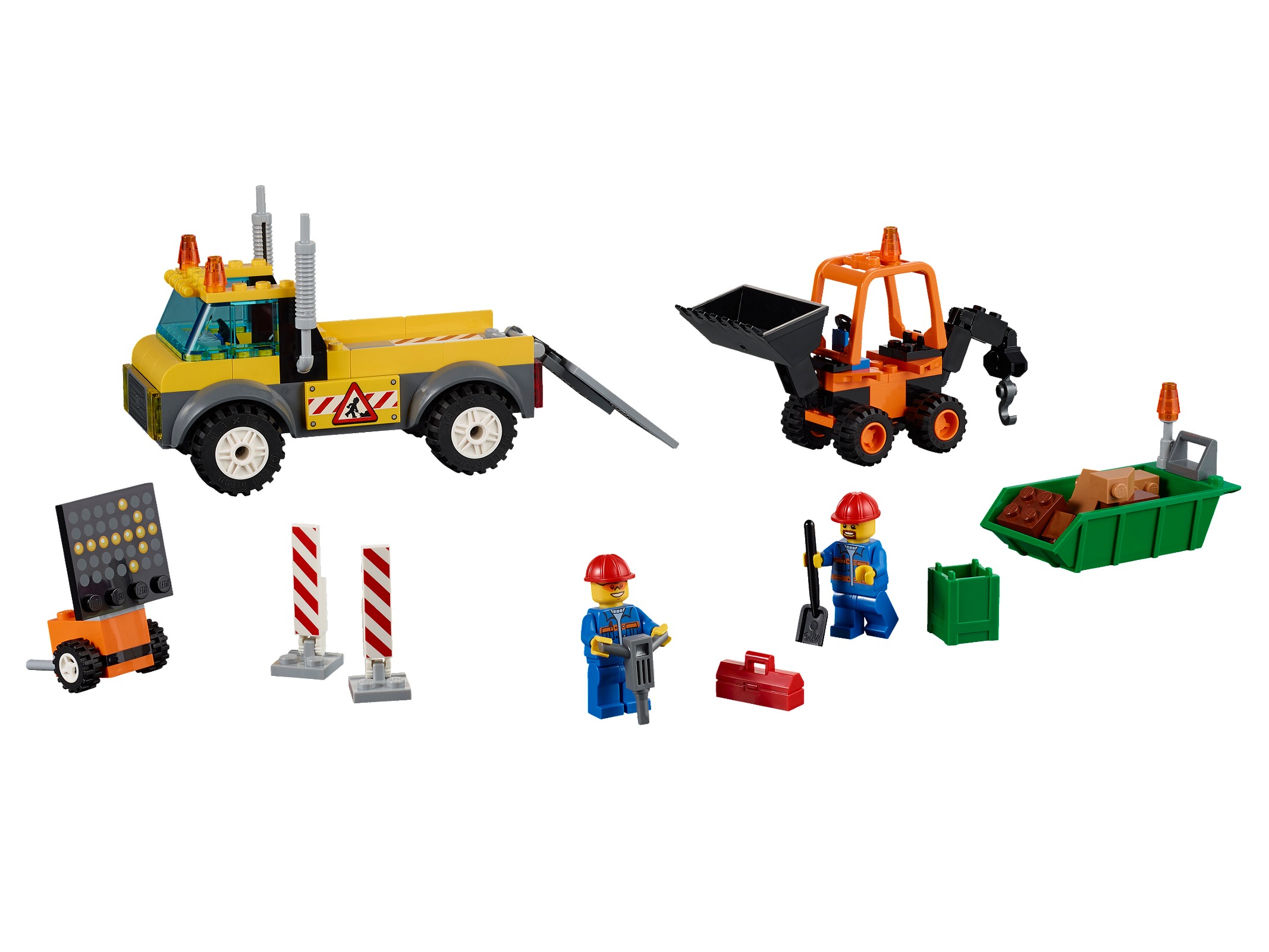 Lego Road Work Truck