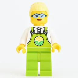 Peach, Lime Overalls