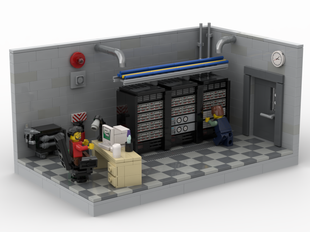 Lego Datacenter Diorama