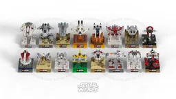 Ultramicro Diorama : Starfighters & Spaceship 46 PART II