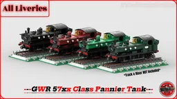 (Pack) GWR 57xx Class (8w)