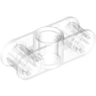 Technic Axle and Pin Connector Perpendicular 3L with Centre Pin Hole / Trans-Clear
