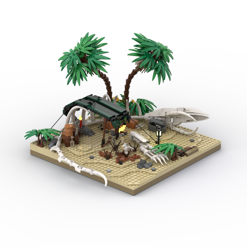 Lego Port Sauvage: Whale Bone Camp