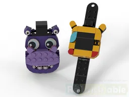Faz-Watch and Mr Hippo magnet