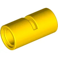 Technic Pin Connector Round [Slotted] / Yellow