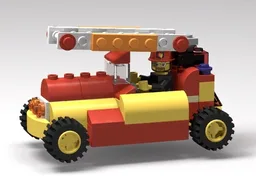 10698 Vintage Fire Truck