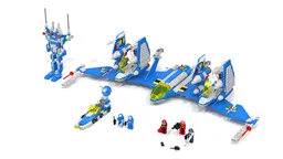 Classic Space Space Manta, Star Scooters, Giant Robot, and Rover