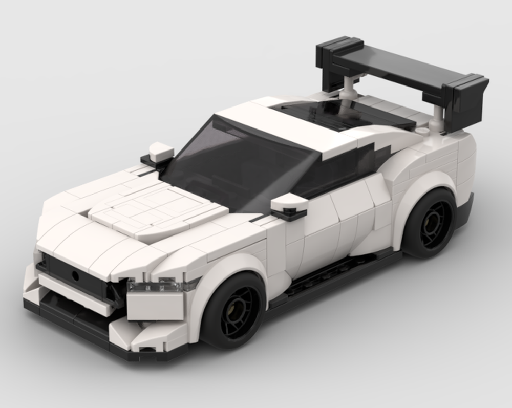 Lego Dark Horse mustang white