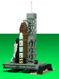 Launch Pad (partial) & Crawler - Extras for Mini Space Shuttle