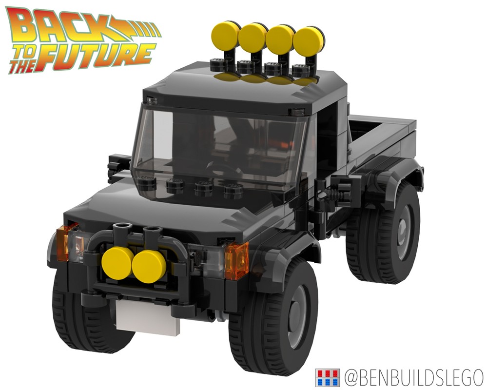 Lego Toyota Hilux 4X4 Pick-up Truck - Back to the future