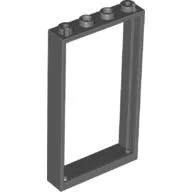 Door Frame 1 x 4 x 6 Type 2 / Dark Bluish Gray