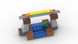 10696 Train on Viaduct