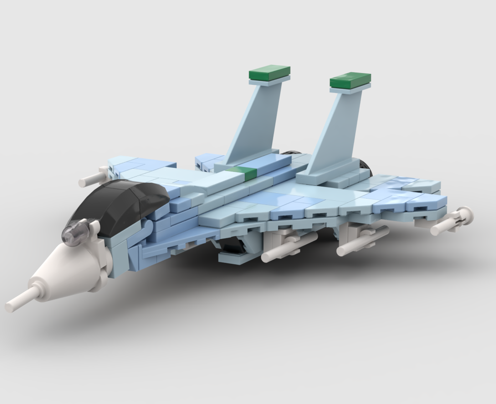 Lego MIniature Su 27 Flanker