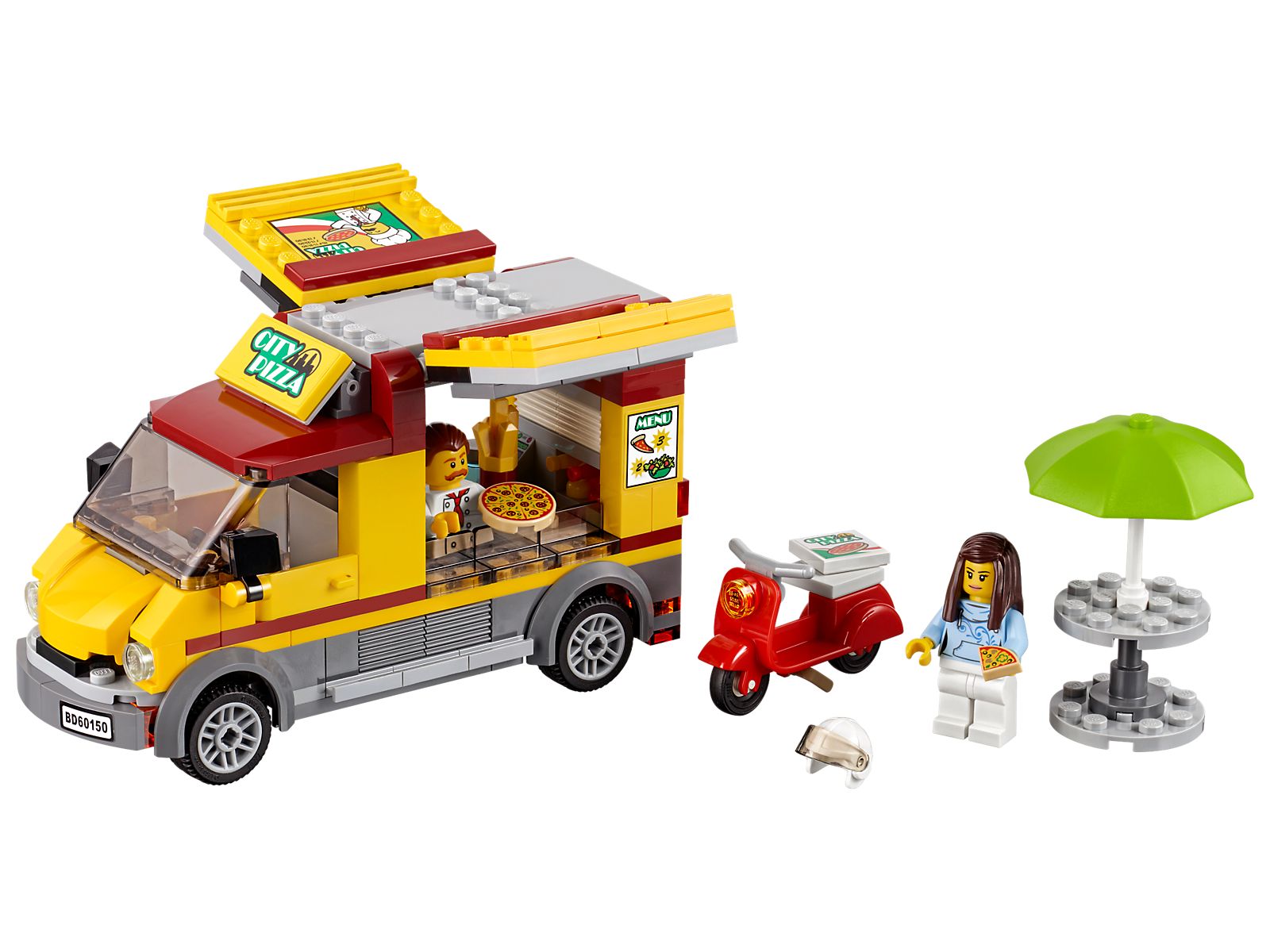 Lego Pizza Van