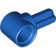 Technic Pin Connector Hub with 1 Axle / Blue