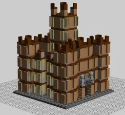 Highclere Castle (Downton Abbey) Microbuild
