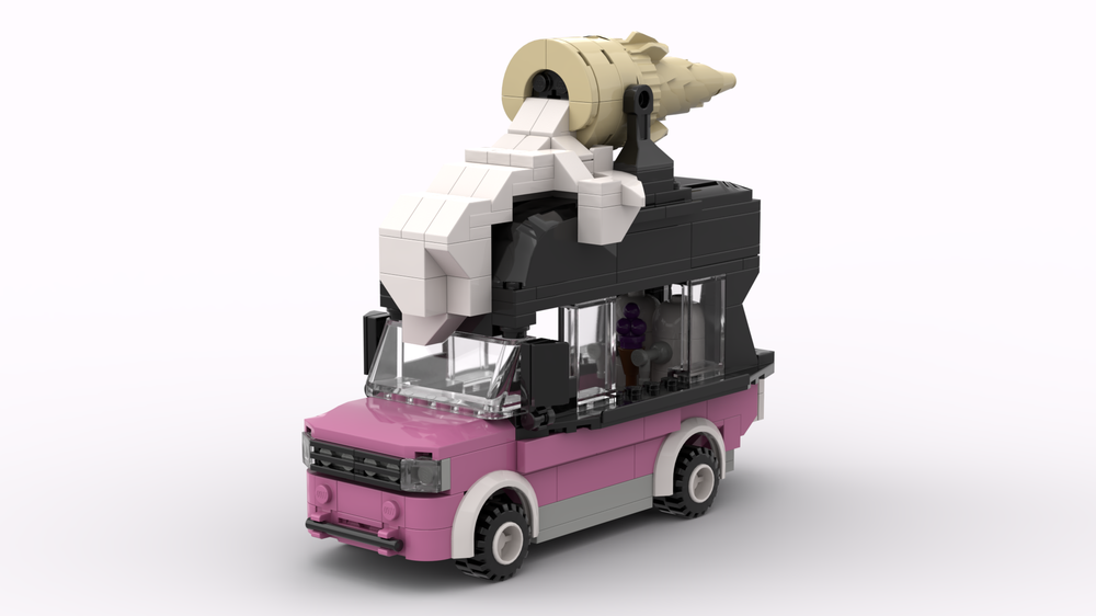 Lego Melted Ice Cream Truck