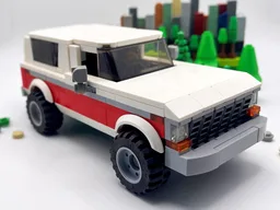 2nd Gen Built Tough Bronco - White & Red