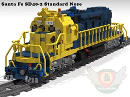 Atchison Topeka and Santa Fe EMD SD40-2