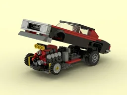 8 Wide Funny Car