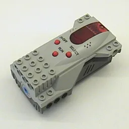 Hub, Micro Scout with Red Buttons and Dark Gray Base / Light Gray
