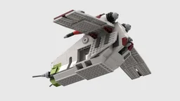 Scaled Down Republic Gunship