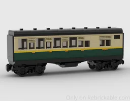 Passenger Train Express Brake Coach (6-wide)