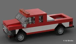1:48 Scale Ford F-250 Crew Cab Pickup Truck (1990s Version)