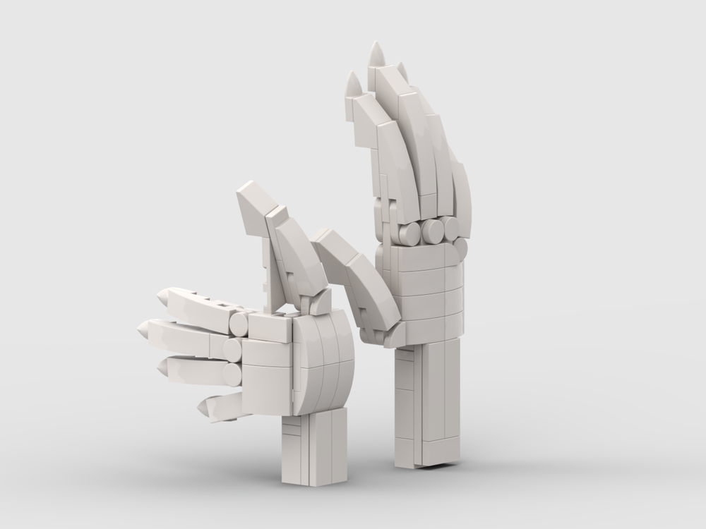 Lego Lorenzo Quinn's Hands Venice