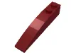 Brick Curved 6 x 1 / Dark Red