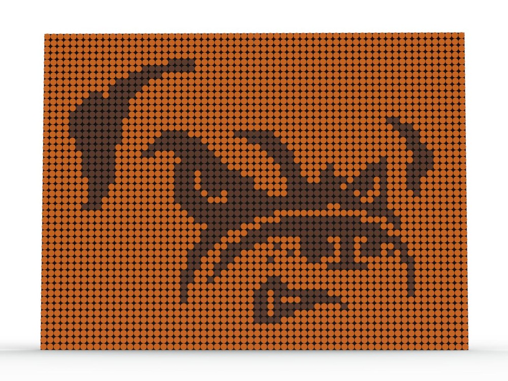 Lego Cleveland Browns Logo