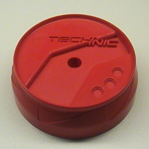 Lego Packaging Lid, Canister Top, RoboRider / Red